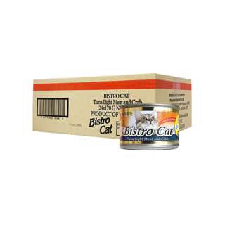 Bistro Cat Wet Can Food - Tuna & Crab