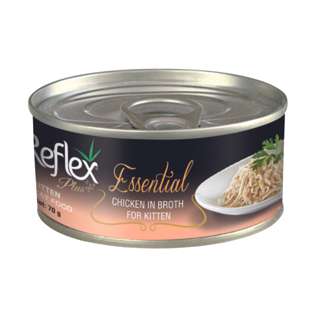 Reflex Plus Essential Chicken in Broth for Kitten Cat Food
