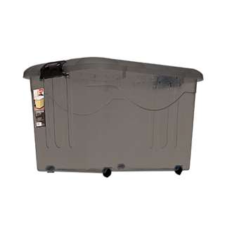 Citylife 60L Container Box With Wheels (Smokegrey)