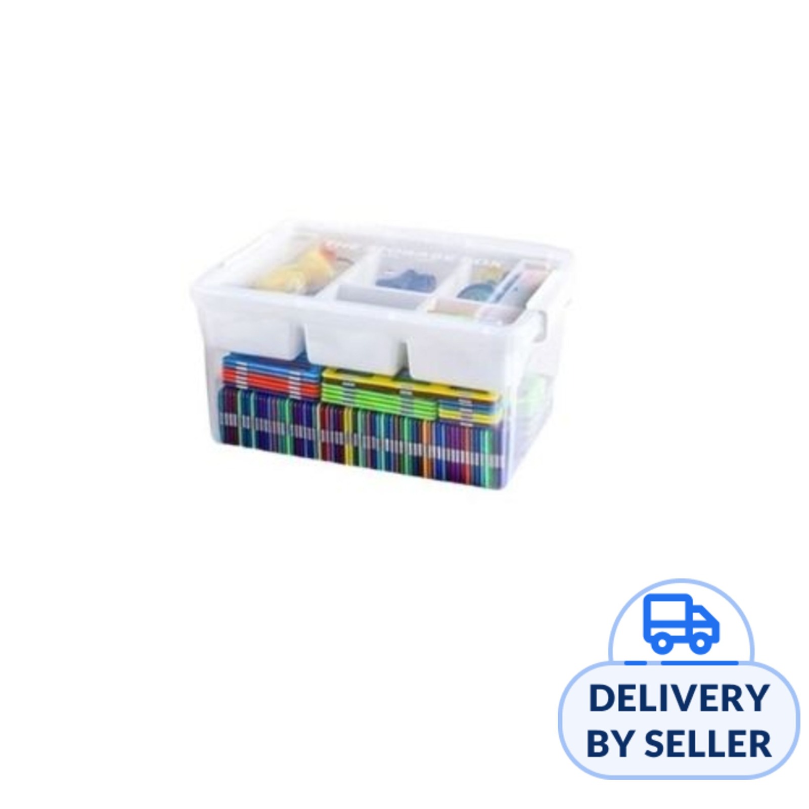Citylife 16L Storage Container Box With Extra Compartment Tra | NTUC ...