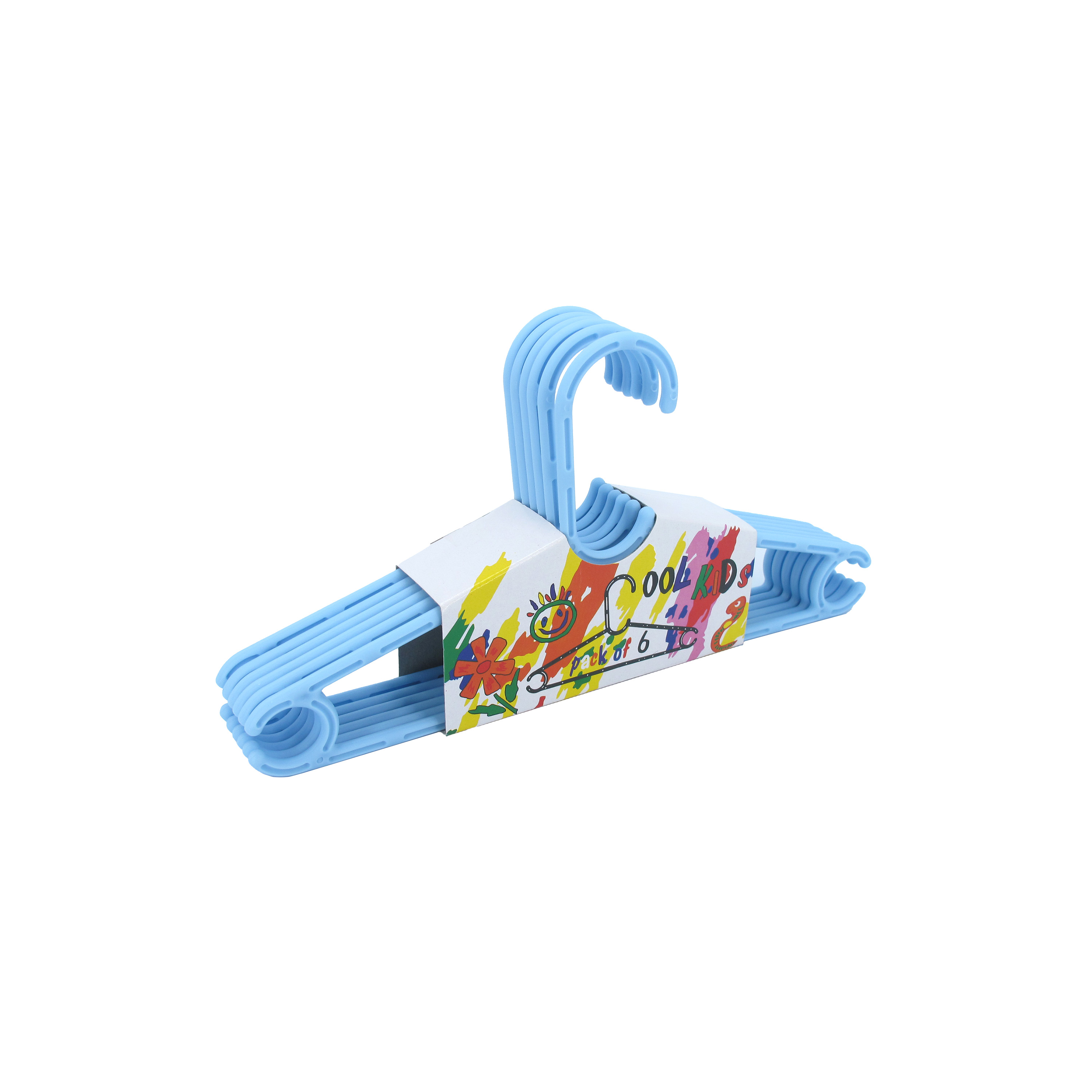 HHTPL Kid Hangers 6 Pieces Blue NTUC FairPrice