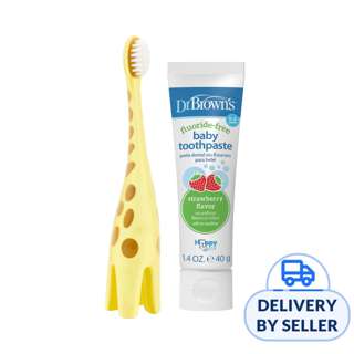 Dr. Brown’s Infant-to-Toddler Oral Care Set - Giraffe