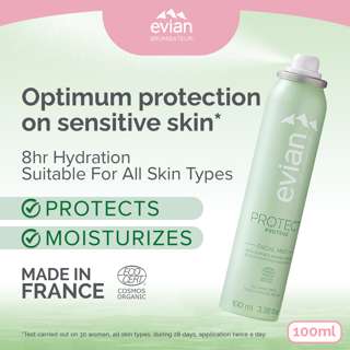 Evian Facial Mist Protect Organic Certified