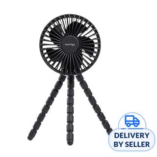 HAMILTON Tripod Rotary Fan - Black