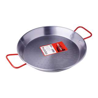 Pujadas Black Steel Paella Pan 30Cm