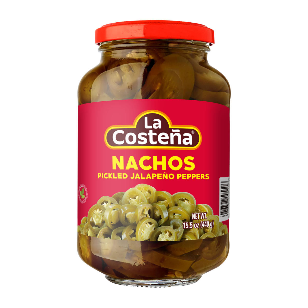 La Costena Nacho Sliced Jalapeno in Glass