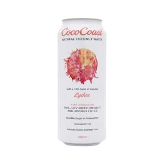 CocoCoast Natural Coconut Water with Lychee