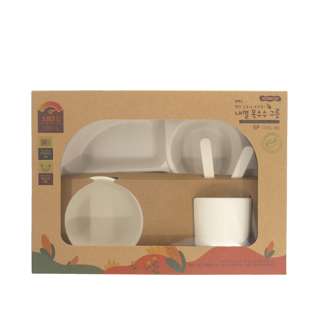 KOMAX Kids Serve Ware Gift Set - Ivory