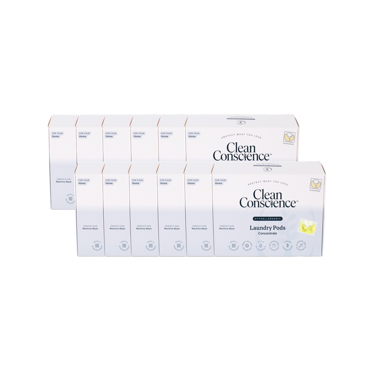 Clean Conscience Laundry Pods 6in1 Hypoallergenic NTUC FairPrice