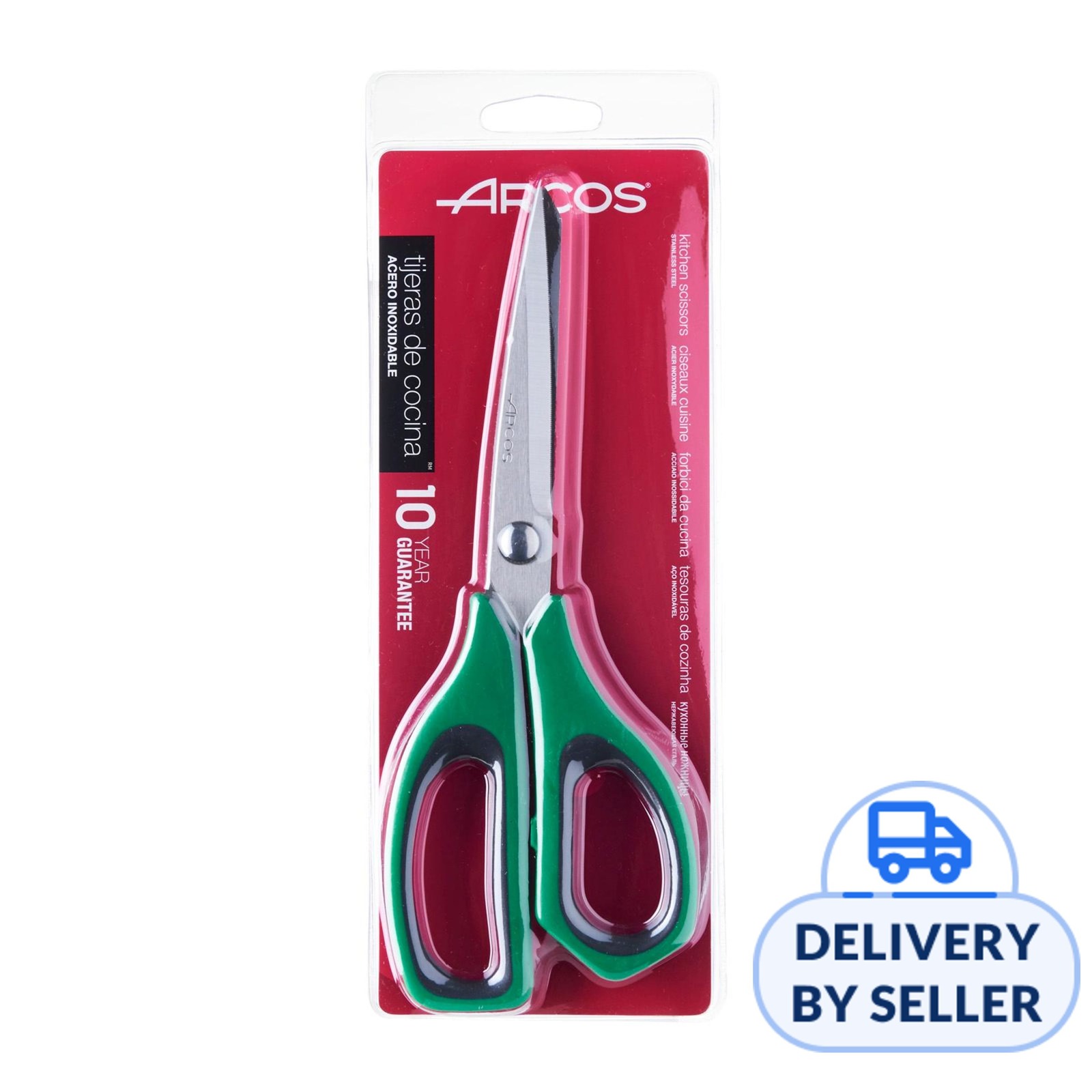 Arcos Kitchen Scissors 240 Mm Green | NTUC FairPrice