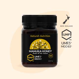 Nature's Nutrition Manuka Honey UMF 5+