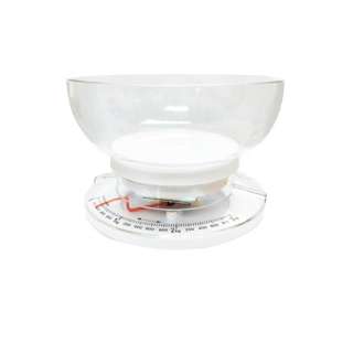 Flexus Mechanical Kitchen Scale White