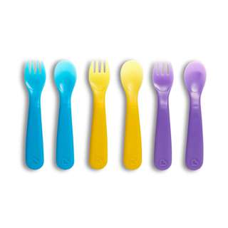Munchkin ColorReveal Colour Changing Toddler Forks & Spoons