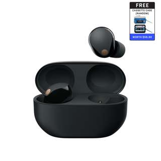 Sony WF-1000XM5 Wireless Noise Cancelling Headphones - Black