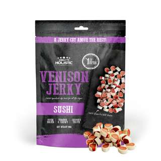 Absolute Holistic Jerky Ingredient Dog Treat Venison Sushi