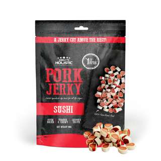 Absolute Holistic Jerky Ingredient Dog Treat Pork Sushi