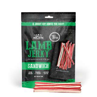 Absolute Holistic Jerky Ingredient Dog Treat Lamb Sandwich