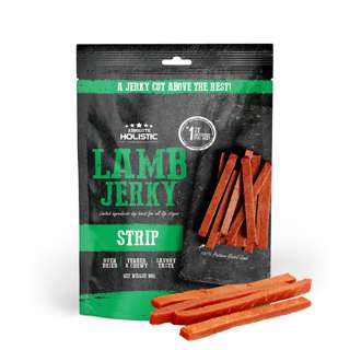 Absolute Holistic Jerky Ingredient Dog Treat Lamb Strip