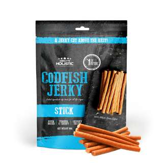 Absolute Holistic Jerky Ingredient Dog Treat Codfish Stick