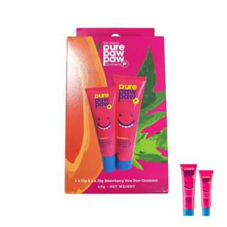 Pure Paw Paw Ointment Duo - Strawberry 15+25g