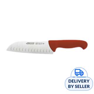 Arcos Santoku Knife 18CM Red Arcos Santoku Knife 18CM Red