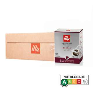 illy Drip Bold Roast Coffee 9gm - 5 Serving - Carton