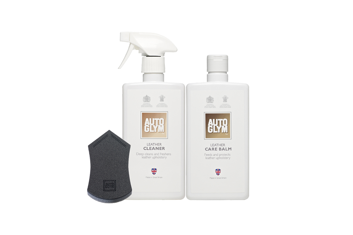 Autoglym Leather Cleaner+Leather Care Balm + Applicator NTUC FairPrice