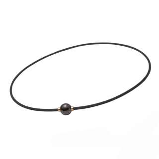 Rakuwa Necklace Metax Mirror Ball Black 45cm