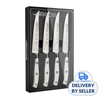 Arcos Steak Knife Set 4's Forged White Riviera