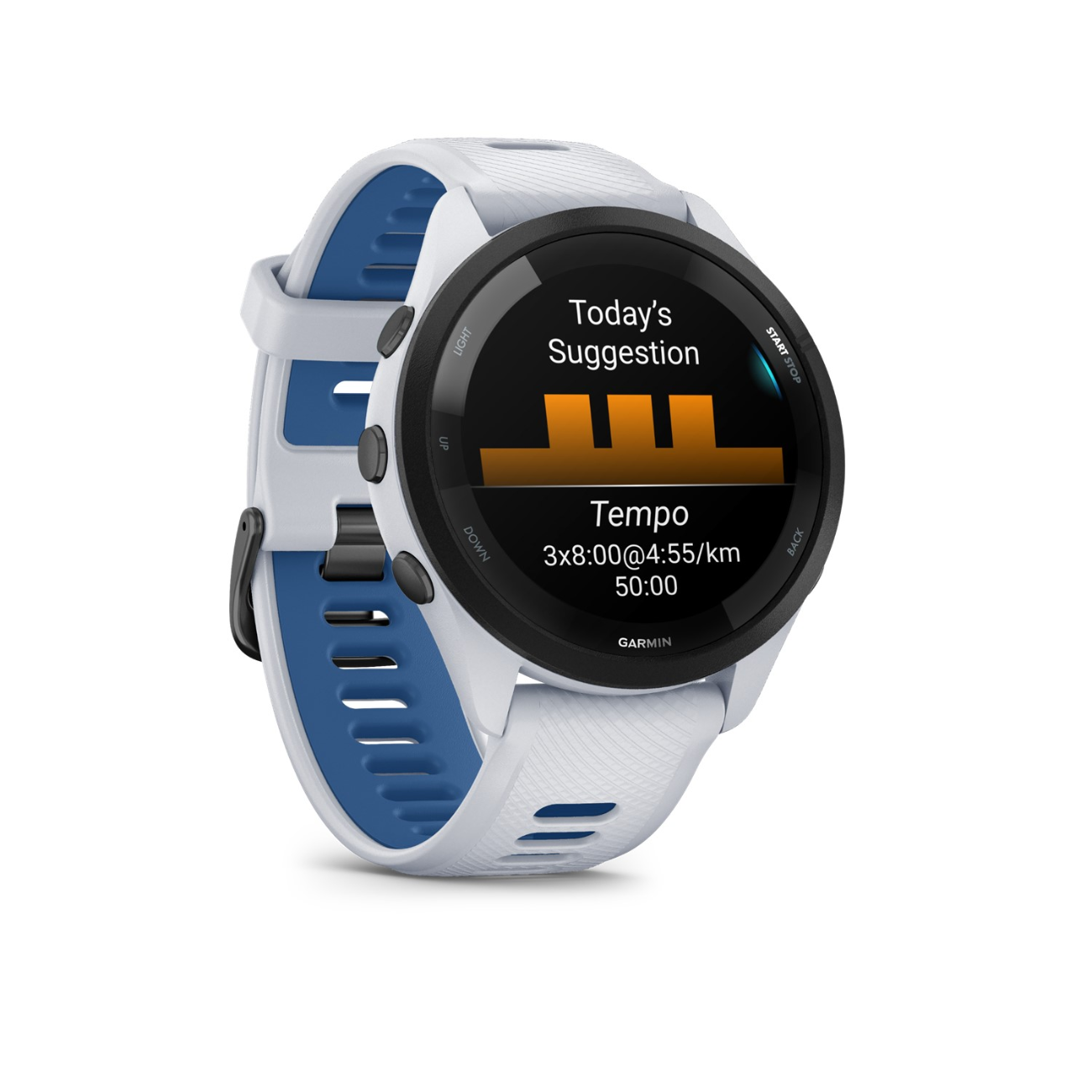 Garmin Forerunner 265 Music 46MM Whitestone