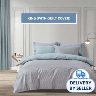 Epitex CP2124 Cotton Printed Bedset - King