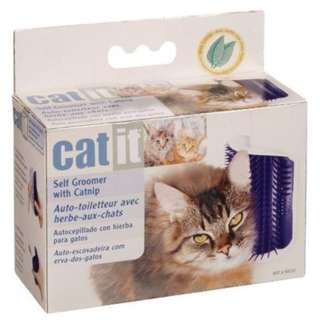 Puritywhite Cat Groom Wall Brush with Catnip