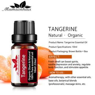 Mumianhua Tangerine 10ml 100% Pure Natural Essential Oil