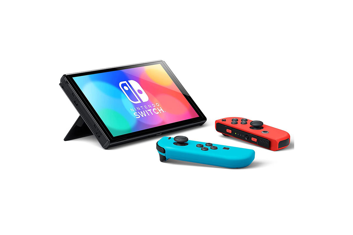 Nintendo Switch OLED Console - Neon | NTUC FairPrice