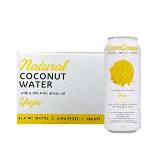 CocoCoast Natural Coconut Water with Yuzu (CTN)