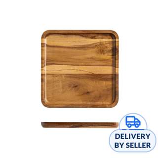TABLE MATTERS SHIBUMI 8 inch Acacia Wooden Square Plate