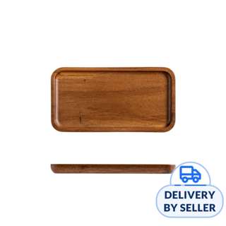 TABLE MATTERS SHIBUMI 8 inch Acacia Wooden Rectangle Plate