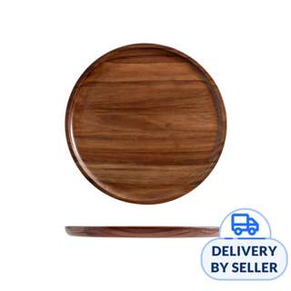 TABLE MATTERS SHIBUMI 10 inch Acacia Wooden Round Plate