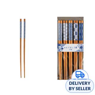 TABLE MATTERS Wagara Bamboo Chopstick Set of 5