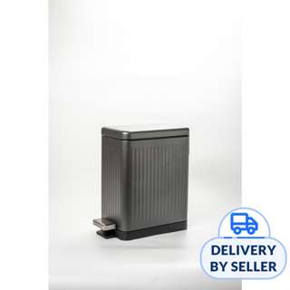 HOUZE HOUZE - 10L MIRA Matte Slim Step Bin (Grey)