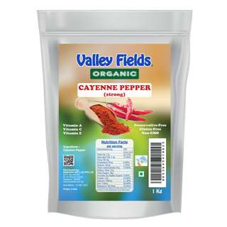 Valley Fields Organic Cayenne Pepper
