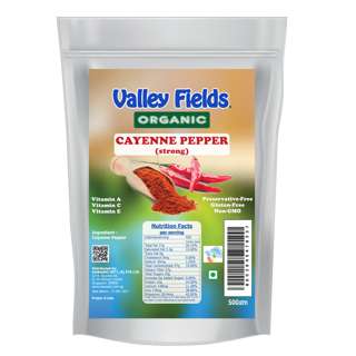 Valley Fields Organic Cayenne Pepper