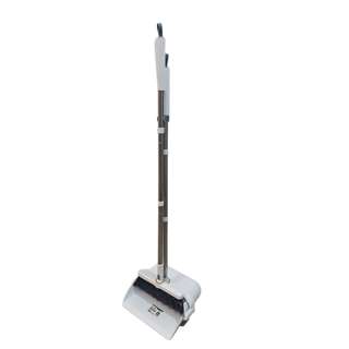 Amark Stainless Steel Dustpan & Broom Set Amark Stainless Steel Dustpan & Broom Set