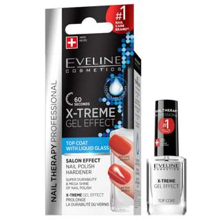 Eveline Nail Therapy X-Treme Gel Effect Top Coat Eveline Nail Therapy X-Treme Gel Effect Top Coat