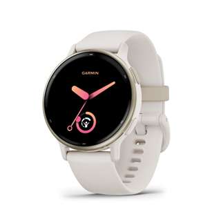 Garmin Vívoactive 5 Cream Gold  Ivory Case & Silicone Band