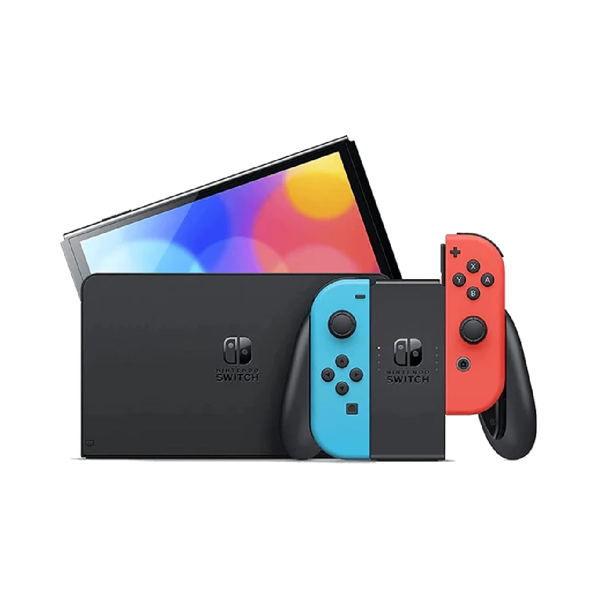 Nintendo Switch OLED Console - Neon | NTUC FairPrice