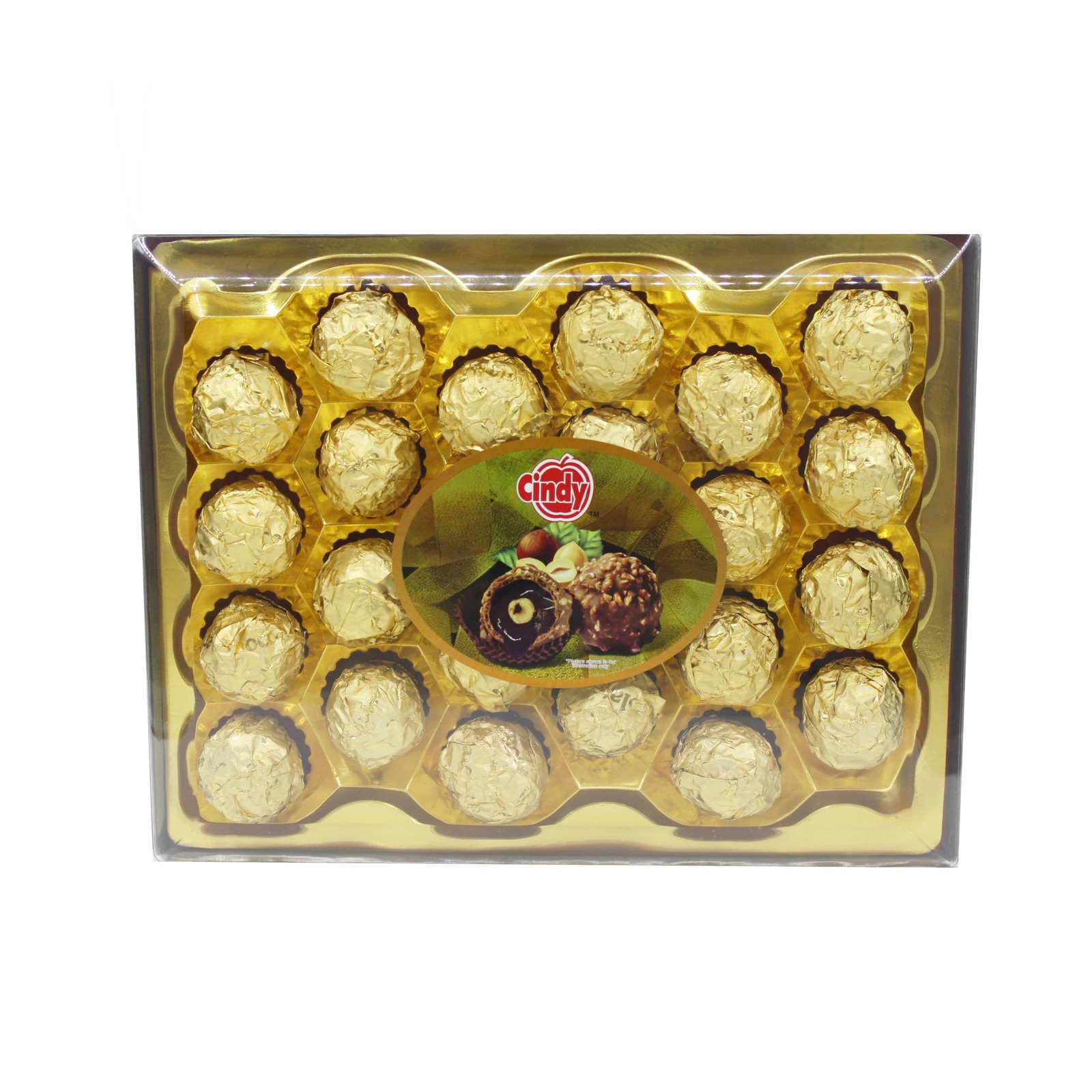 Cindy Chocolate Rectangle Box (24PCS)