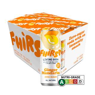 Fhirst Ginger Mandarin Living Soda