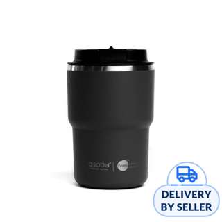 Asobu Puramic Mini Pick-Up Mug/Cup Black 355ML Asobu Puramic Mini Pick-Up Mug/Cup Black 355ML