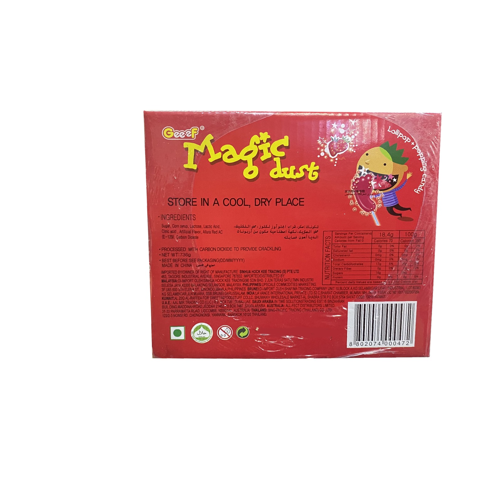 Zollicandy Zolli Pops - Original Assorted Fruit | NTUC FairPrice